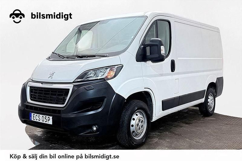 Vit Begagnad 2020 Peugeot Boxer Van | 159 900 kr - Bild 1/3