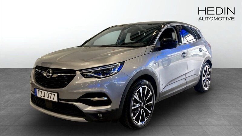 Grå (silver) Begagnad 2021 Opel Grandland X SUV | 279 900 kr (Marknadspris) - Bild 1/4