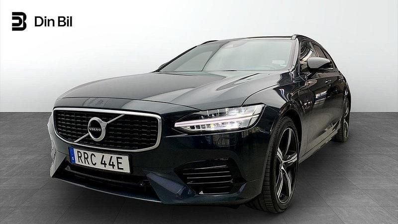 Grå Begagnad 2020 Volvo V90 R-Design Kombi | 329 900 kr (Superpris) - Bild 1/4