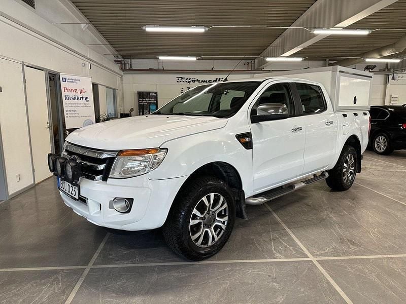 Vit Begagnad 2015 Ford Ranger XLT Pickup | 144 900 kr (Bra pris) - Bild 1/4