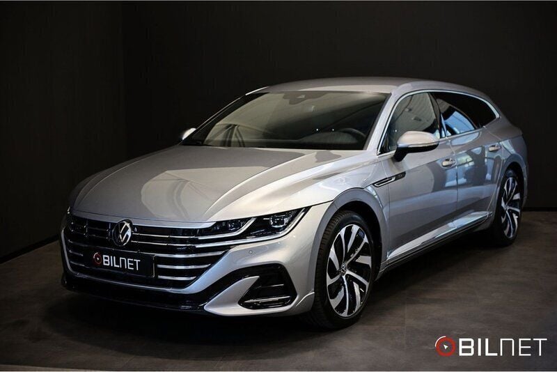 Silver Begagnad 2022 VW Arteon R-line Kombi | 339 900 kr (Marknadspris) - Bild 1/4