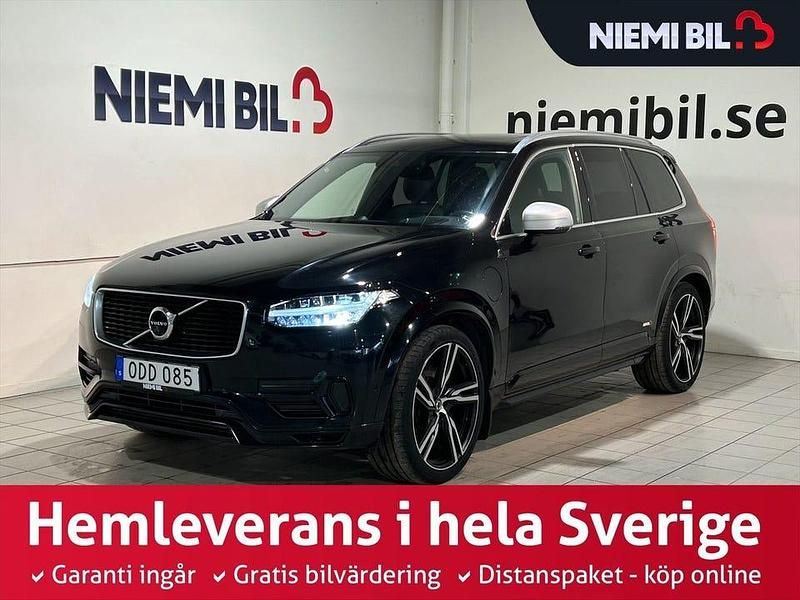 Svart Begagnad 2017 Volvo XC90 R-Design SUV | 429 900 kr (Lite dyr) - Bild 1/4