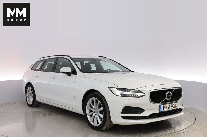 Vit Begagnad 2018 Volvo V90 Business Edition Kombi | 204 900 kr (Marknadspris) - Bild 1/4