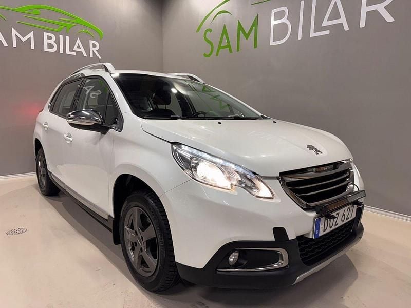 Vit Begagnad 2014 Peugeot 2008 SUV | 59 900 kr (Marknadspris) - Bild 1/4