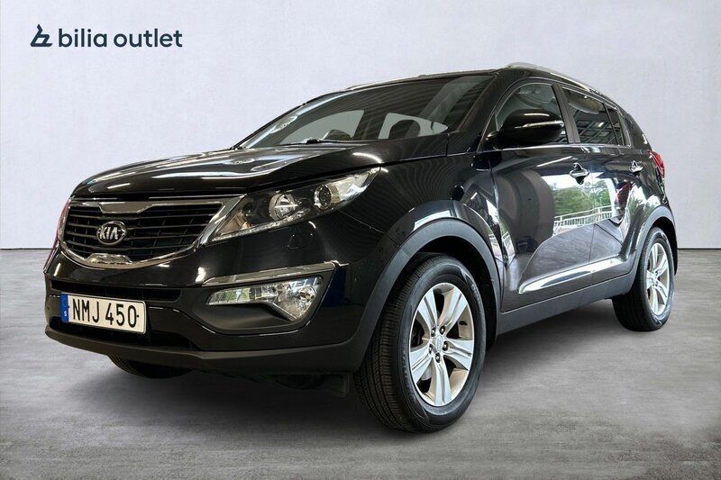 Svart Begagnad 2013 Kia Sportage Comfort SUV | 114 900 kr (Marknadspris) - Bild 1/3