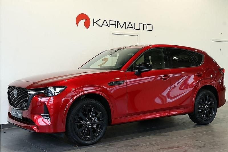 Röd Ny 2024 Mazda CX-60 SUV | 589 900 kr (Dyr) - Bild 1/4