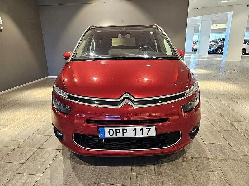 Begagnad Citroën Grand C4 Picasso 121 HK (88 kW) 2016 Röd Minibuss