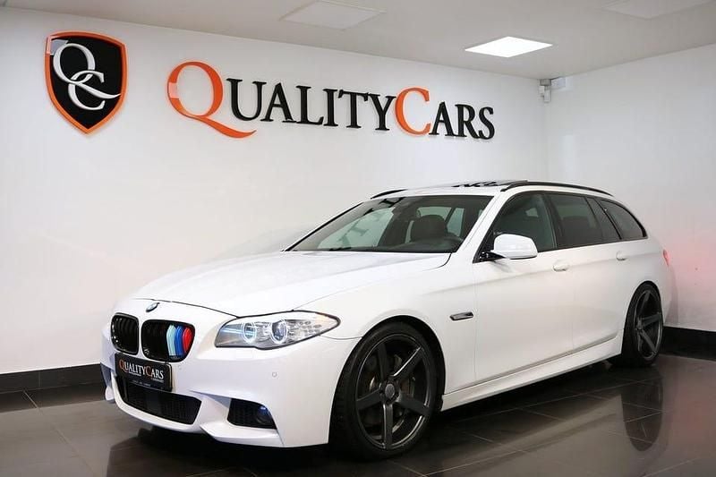 Vit Begagnad 2012 BMW 535 M Sport Kombi | 199 000 kr (Lite dyr) - Bild 1/4