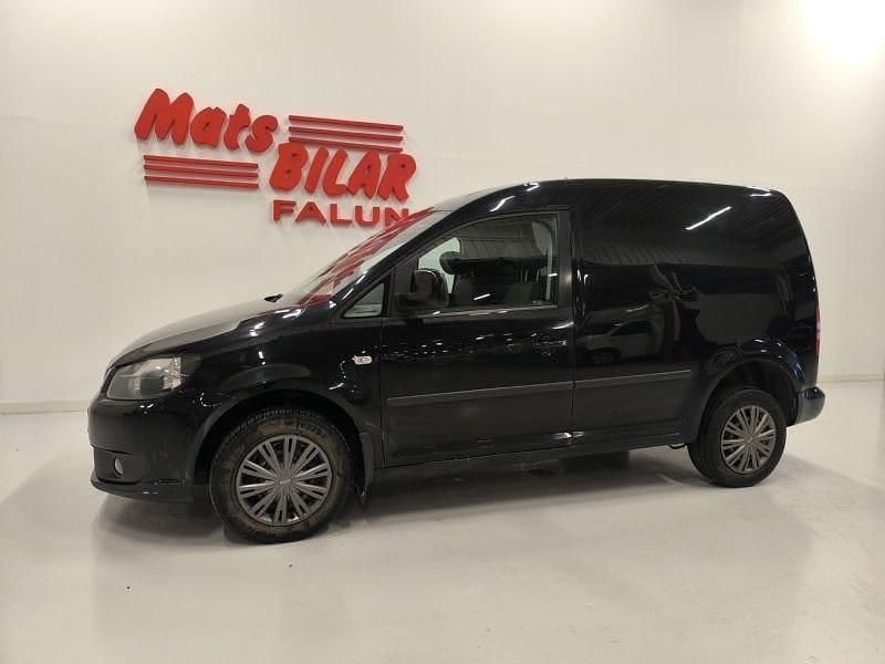 Svart Begagnad 2012 VW Caddy Minibuss | 89 900 kr (Dyr) - Bild 1/4
