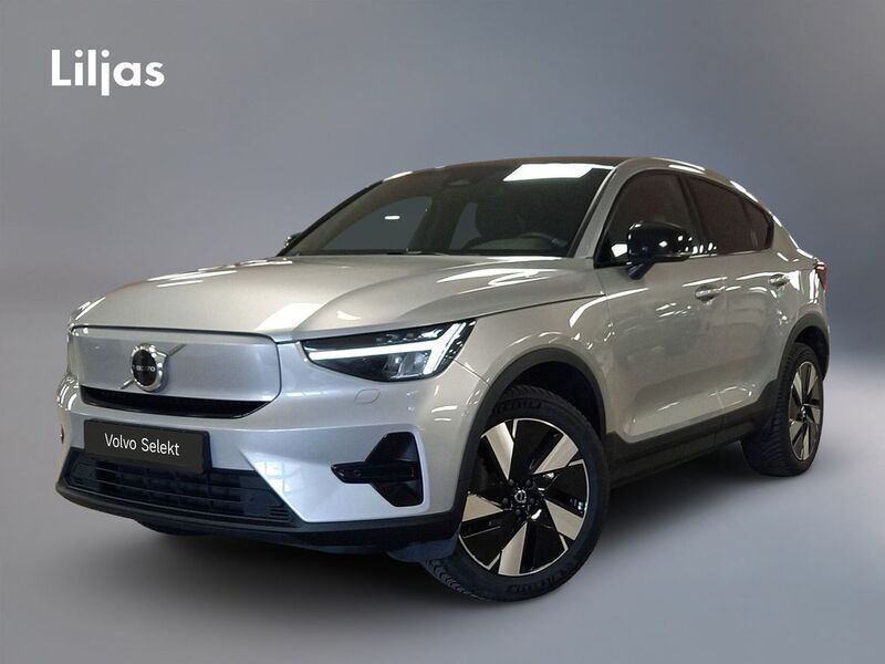 Silver Begagnad 2023 Volvo EC40 Core SUV | 399 000 kr (Superpris) - Bild 1/3