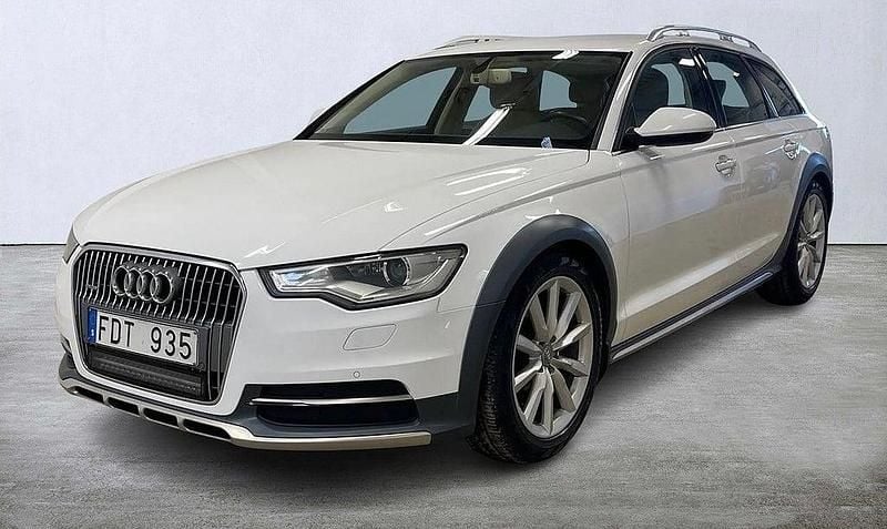 Vit Begagnad 2013 Audi A6 Allroad Comfort Kombi | 169 900 kr (Marknadspris) - Bild 1/4