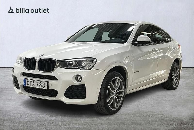 Vit Begagnad 2014 BMW X4 M Sport SUV | 229 900 kr (Marknadspris) - Bild 1/3