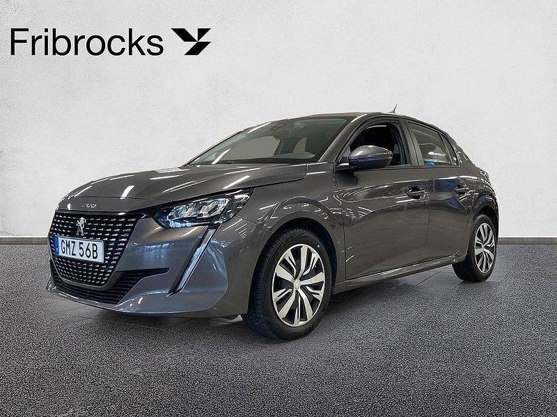 Grå Begagnad 2020 Peugeot 208 Active Halvkombi | 119 800 kr (Marknadspris) - Bild 1/4