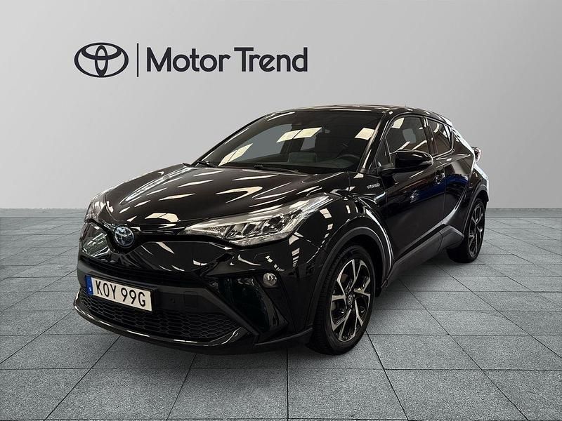 Svart Begagnad 2021 Toyota C-HR Edition SUV | 249 000 kr (Marknadspris) - Bild 1/3