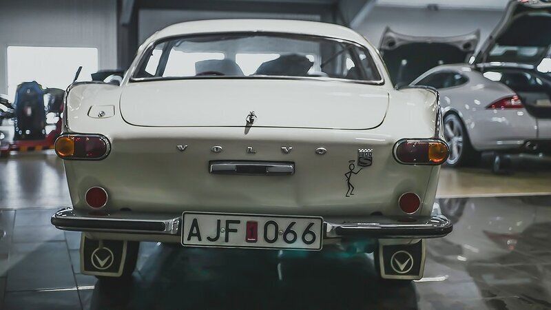 Begagnad Volvo P1800 107 HK (78 kW) 1965 Vit Sportkupé
