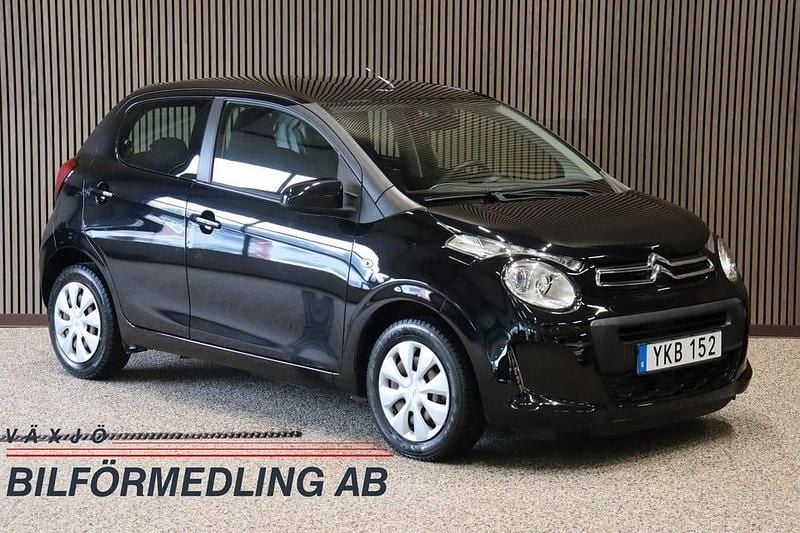 Svart Begagnad 2016 Citroën C1 Halvkombi | 79 900 kr (Dyr) - Bild 1/4