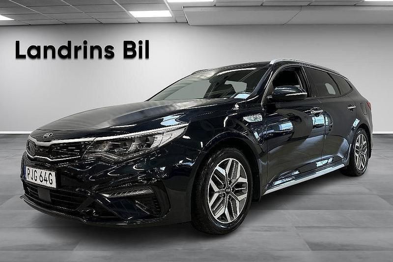 Blå Begagnad 2019 Kia Optima Hybrid Advance Sedan | 225 300 kr (Marknadspris) - Bild 1/4