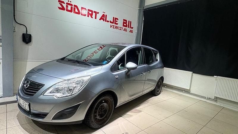 Silver Begagnad 2011 Opel Meriva Enjoy Minibuss | 39 900 kr (Marknadspris) - Bild 1/4