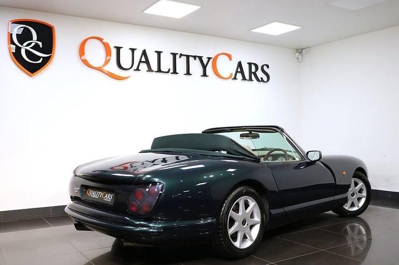 Begagnad TVR Chimaera 286 HK (210 kW) 1999 Grön Cab