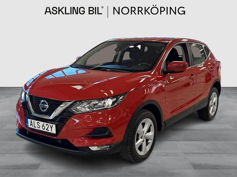 Röd Begagnad 2021 Nissan Qashqai Acenta SUV | 214 000 kr (Marknadspris) - Bild 1/4