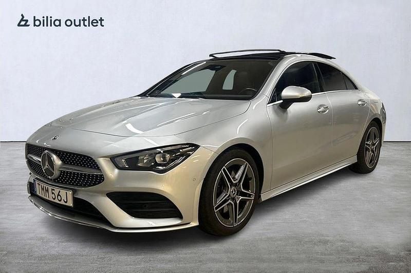 Silver Begagnad 2020 Mercedes CLA200 AMG Sportkupé | 329 900 kr (Marknadspris) - Bild 1/4