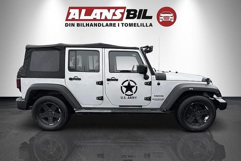Begagnad Jeep Wrangler 205 HK (150 kW) 2010 Silver SUV