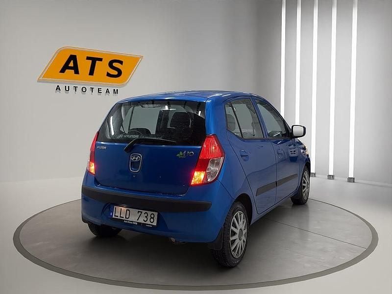 Begagnad Hyundai i10 67 HK (49 kW) 2008 Blå Halvkombi