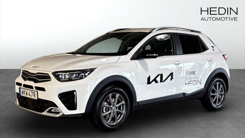Vit Begagnad 2024 Kia Stonic GT-Line SUV | 259 900 kr (Marknadspris) - Bild 1/4