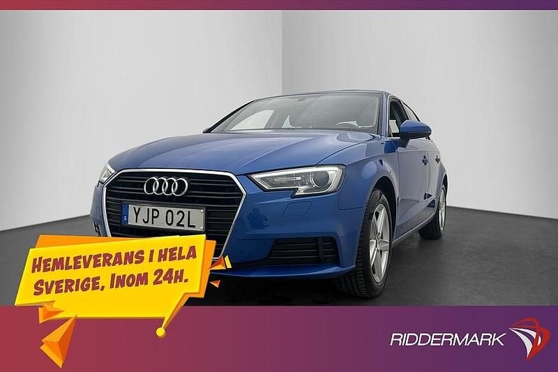 Begagnad Audi A3 Sportback Proline 150 HK (110 kW) 2020 Blå Halvkombi