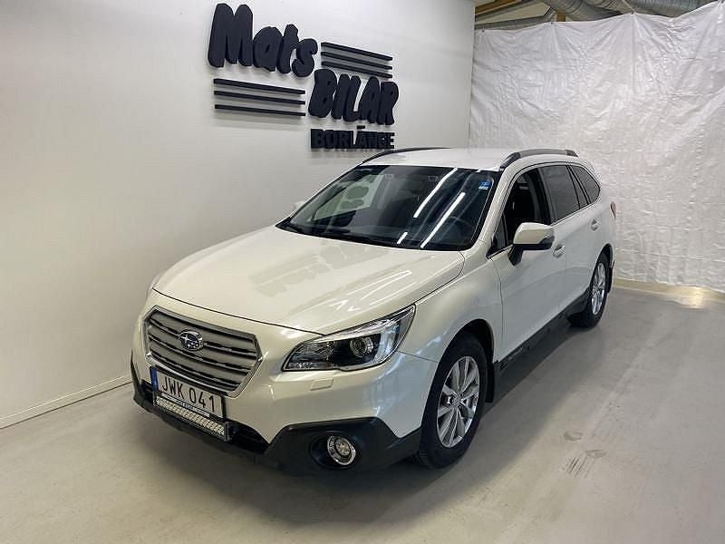 Vit Begagnad 2015 Subaru Outback SUV | 199 900 kr (Lite dyr) - Bild 1/4