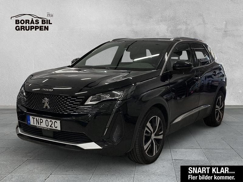 Svart Begagnad 2022 Peugeot 3008 GT SUV | 249 000 kr (Marknadspris) - Bild 1/2