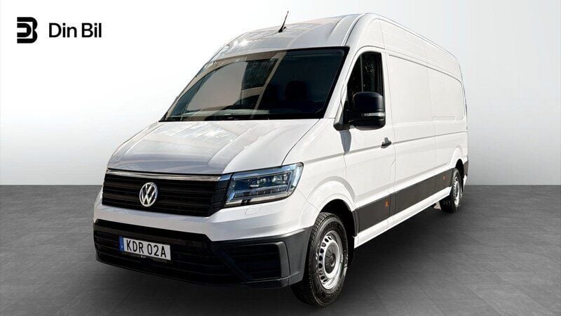 Vit Begagnad 2023 VW Crafter Van | 519 900 kr (Marknadspris) - Bild 1/4