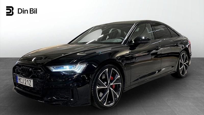 Svart Begagnad 2024 Audi A6 S-Line Sedan | 599 000 kr - Bild 1/4