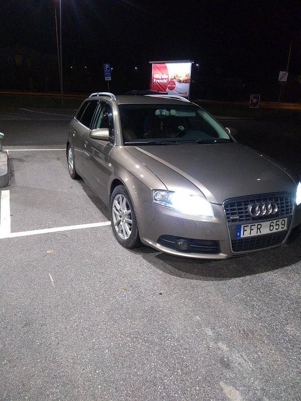 Brun Begagnad 2008 Audi A4 S-Line Kombi | 44 900 kr (Superpris) - Bild 1/4