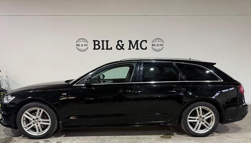 Svart Begagnad 2016 Audi A6 Sport Kombi | 169 000 kr (Marknadspris) - Bild 1/4
