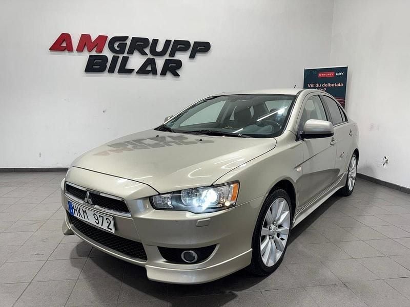 Ljusbrun Begagnad 2008 Mitsubishi Lancer Intense Sedan | 39 900 kr - Bild 1/4