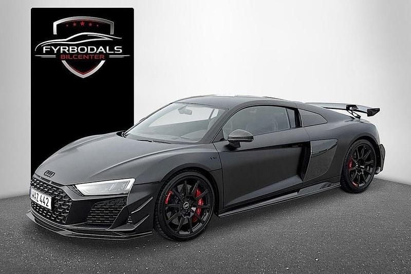 Svart Begagnad 2023 Audi R8 Coupé Performance Sportkupé | 2 750 000 kr - Bild 1/4