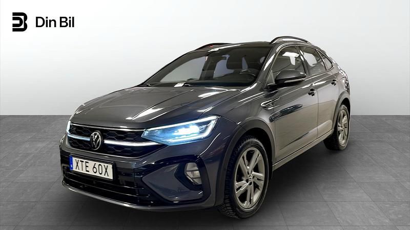 Grå Begagnad 2022 VW Taigo R-line SUV | 219 900 kr - Bild 1/4