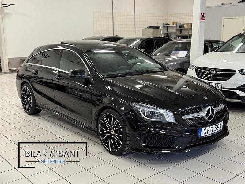 Begagnad Mercedes CLA200 Shooting Brake AMG 156 HK (114 kW) 2016 Svart Kombi