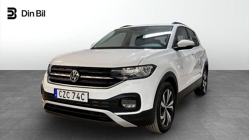 Pure white Begagnad 2019 VW T-Cross SUV | 149 900 kr (Marknadspris) - Bild 1/4