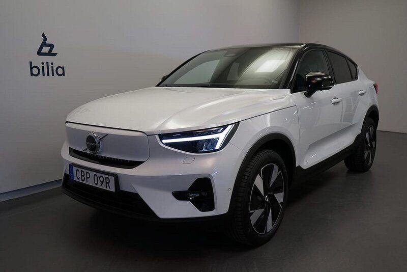 Vit Begagnad 2024 Volvo EC40 Ultra SUV | 519 500 kr (Lite dyr) - Bild 1/3