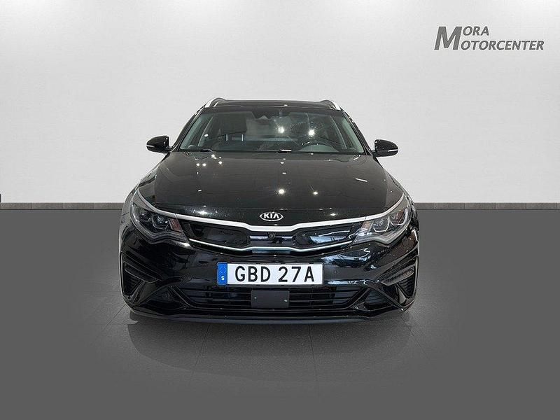 Svart Begagnad 2019 Kia Optima Hybrid Advance Sedan | 239 000 kr (Marknadspris) - Bild 1/4