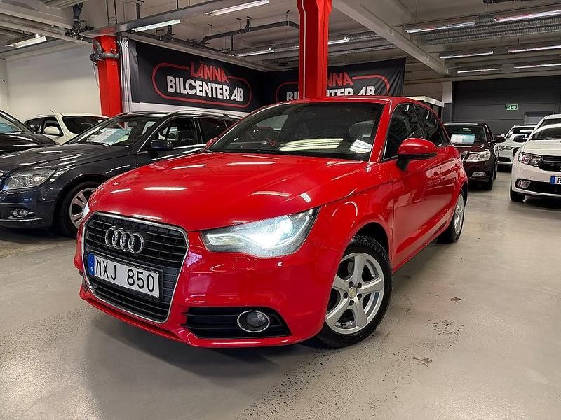 Begagnad Audi A1 Proline 105 HK (77 kW) 2012 Misanoröd pärleffekt Halvkombi