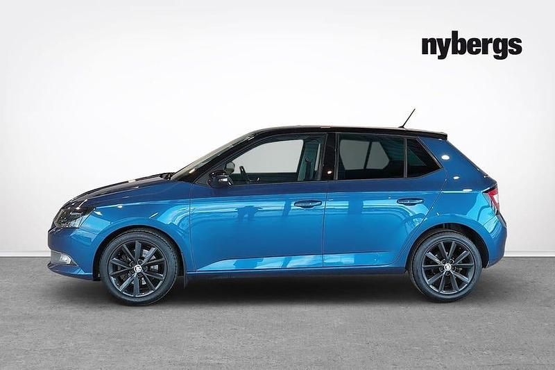 Begagnad Skoda Fabia Style 112 HK (82 kW) 2017 Blå