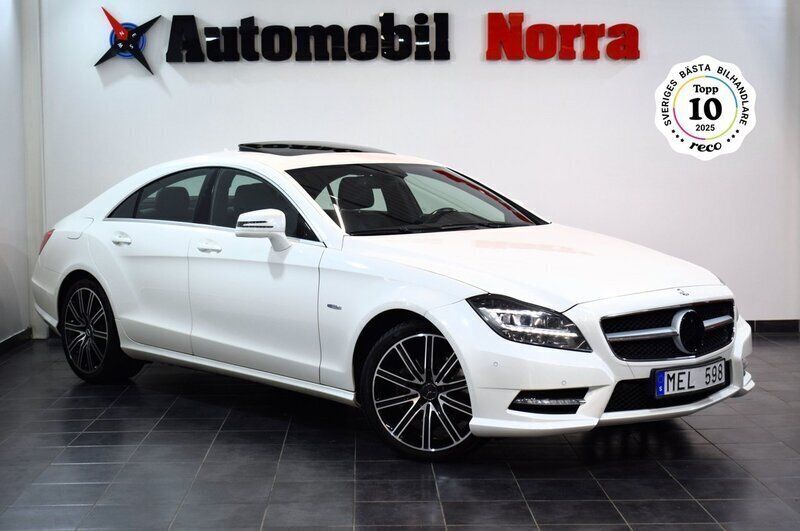 Vit Begagnad 2011 Mercedes CLS350 AMG Sedan | 249 900 kr (Marknadspris) - Bild 1/3