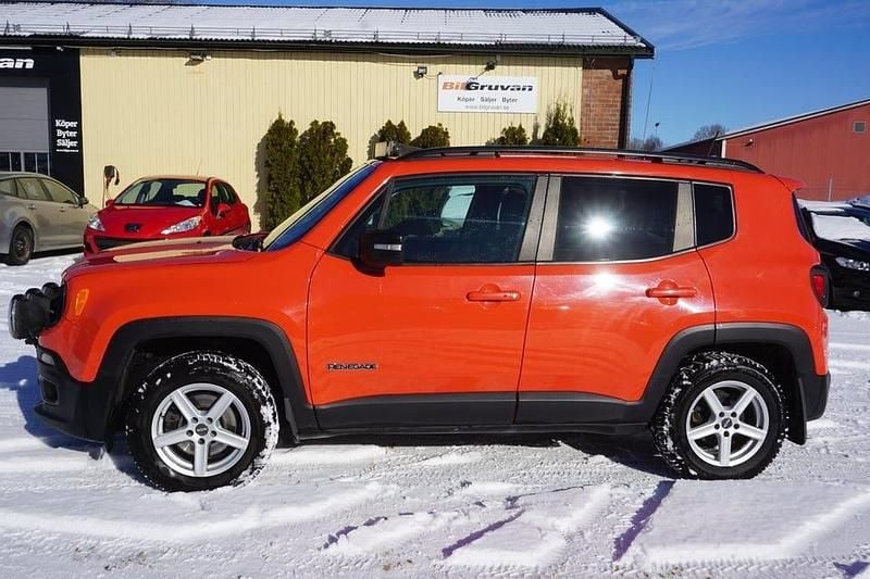 Begagnad Jeep Renegade Limited 140 HK (102 kW) 2015 Orange SUV