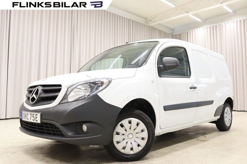 Vit Begagnad 2021 Mercedes Citan 109 Van | 119 900 kr - Bild 1/4