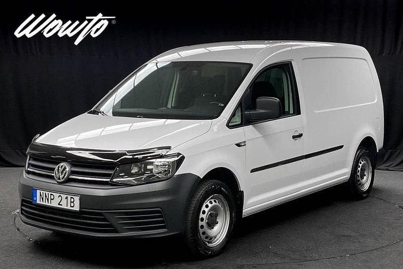 Vit Begagnad 2019 VW Caddy Maxi Minibuss | 239 800 kr (Marknadspris) - Bild 1/3