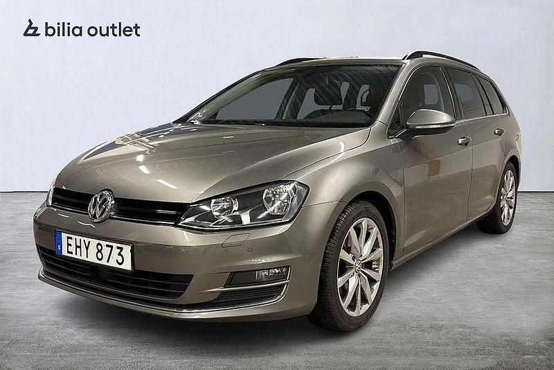 Grå Begagnad 2014 VW Golf VII GT Kombi | 179 900 kr (Dyr) - Bild 1/3