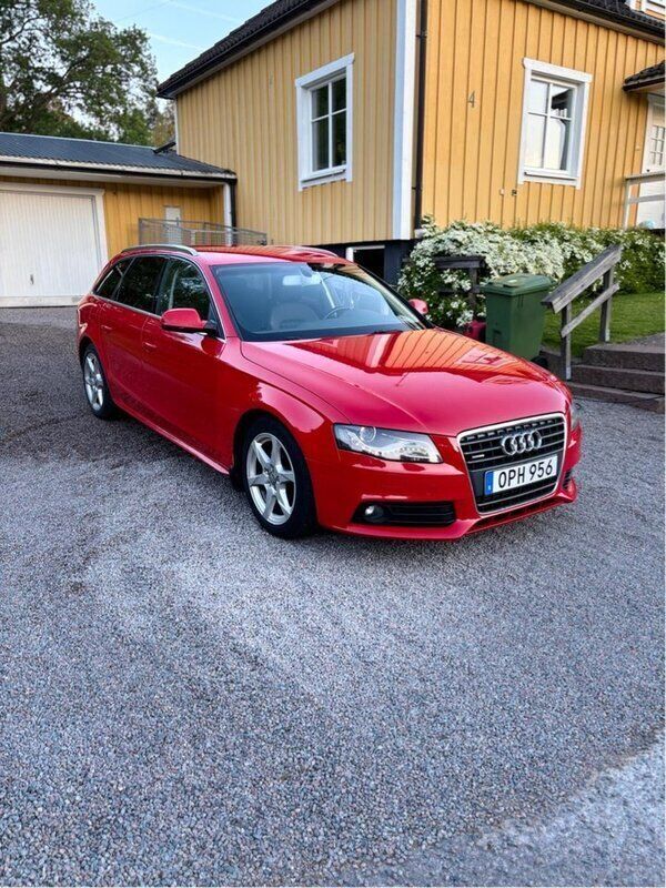 Röd Begagnad 2011 Audi A4 S-Line Kombi | 75 900 kr (Marknadspris) - Bild 1/4
